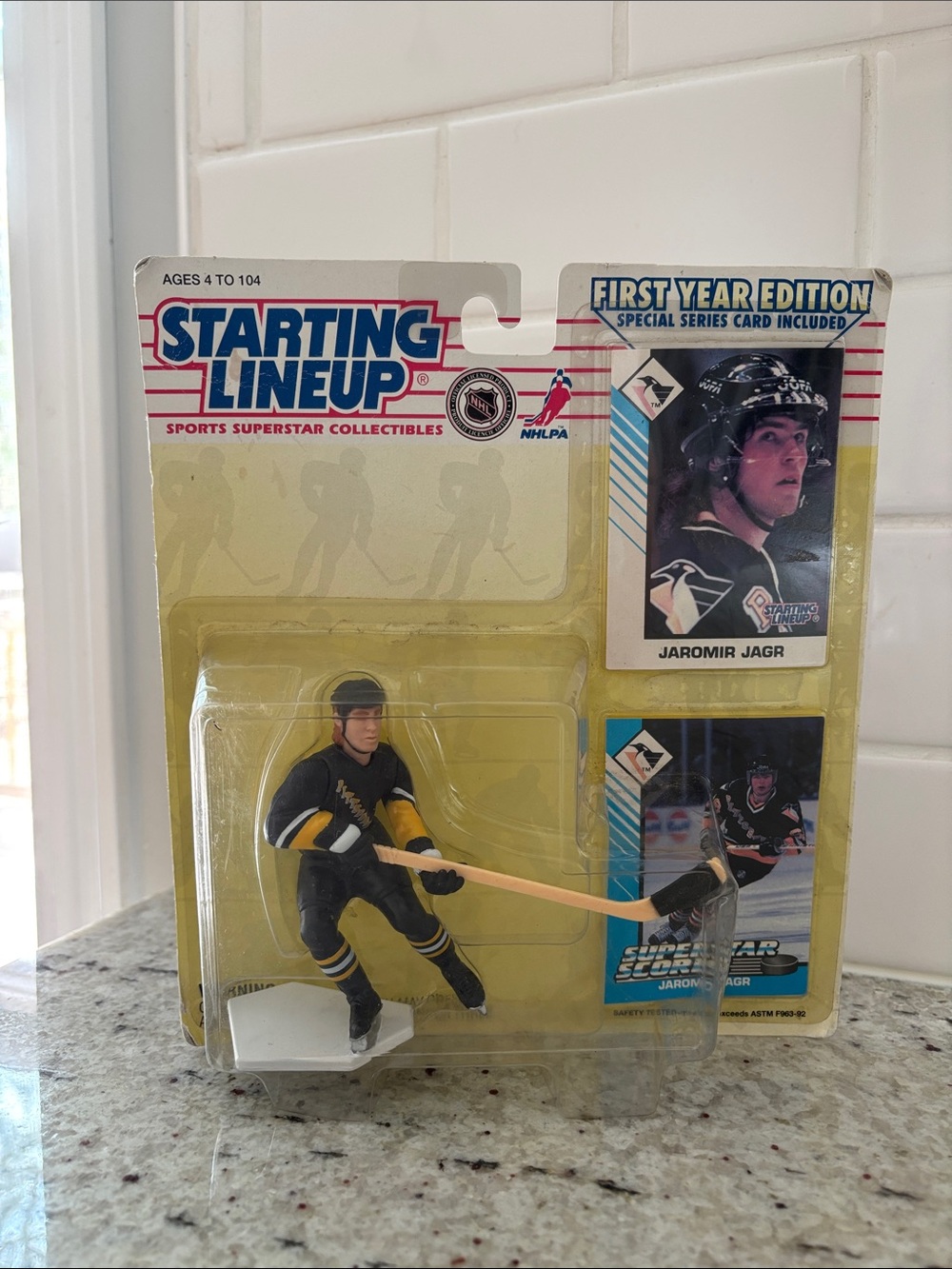 Vintage 1993 Starting Lineup Pittsburgh Penguins Jaromir Jagr